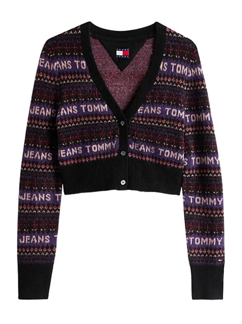 Cardigan con motivo Fair Isle in misto lana Tommy Jeans | DW0DW21691BDS